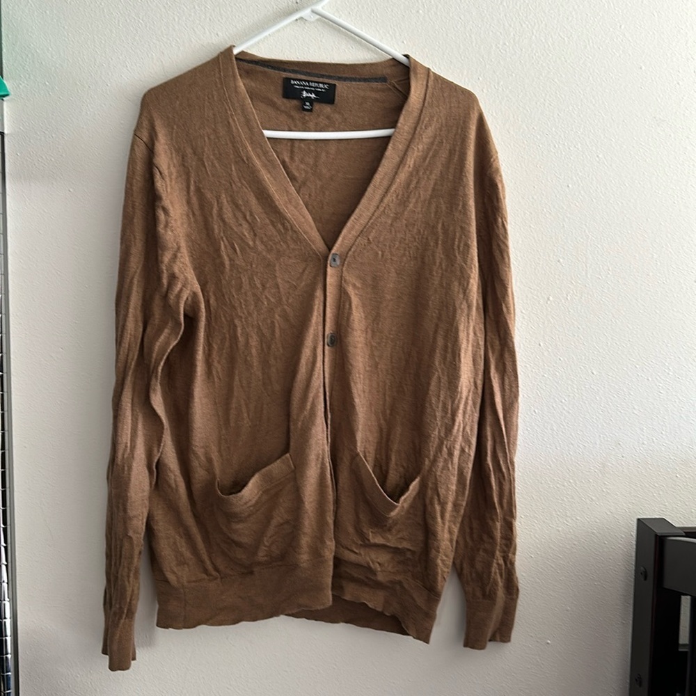 Men’s banana republic XL cardigan sweater